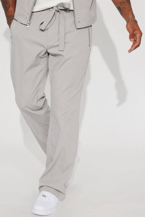 Need Your Honesty Belted Trousers - Grey
