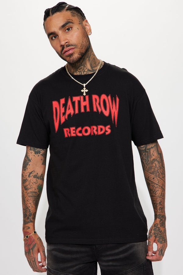 Death Row Records Hits Short Sleeve Tee - Black