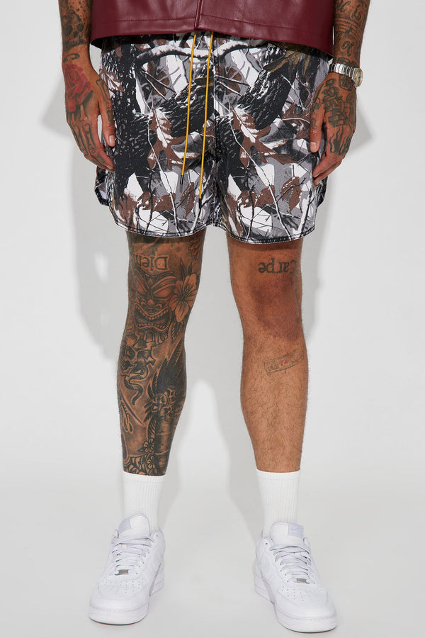 Cliffhanger Warmup Shorts - Camouflage